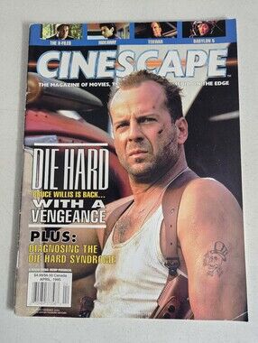 Cinescape April 1995 Bruce Willis Magazine